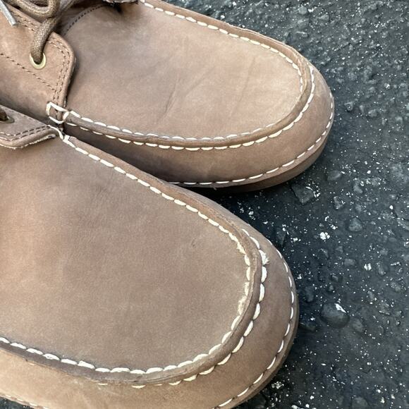 UGG Kaldwell Chukka Ankle Boots Men’s 11.5 Tan Brown Leather Casual Vibram BP main image 8